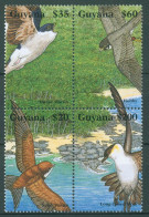 Guyana 1995 Afrikanische Tiere Vögel 5311/14 ZD Postfrisch - Guyana (1966-...)