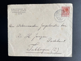 NETHERLANDS 1933 LETTER SCHEVENINGEN TO TUBBERGEN 11-11-1933 NEDERLAND - Lettres & Documents