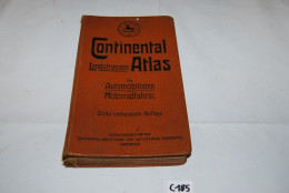 C185 Livre - CONTINENTAL ATLAS - Andere & Zonder Classificatie