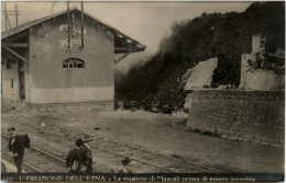 L Eruzione Dell Etna - La Stazione Di Mascali - Sonstige & Ohne Zuordnung