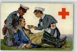 39191791 - Krankenschwester Sanitaeter Sign. William Krause AK - Rode Kruis