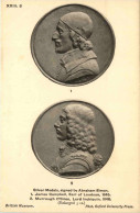 Silver Medals By Abraham Simon - Altri & Non Classificati