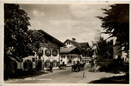 Oberammergau - Partie Am Kriegerdenkmal - Oberammergau