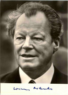 Willy Brandt Mit Autogramm - Personaggi