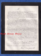 Document De 1888 - Louise Claudine Marguerite De SALLMARD Comtesse LODOIK De La FOREST DIVONNE Inhumée à SAIGON - Overlijden