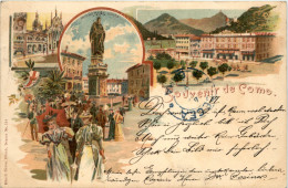 Souvenir De Como - Litho - Como