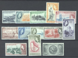 Barbades  :  Yv   212-24  * - Barbados (...-1966)