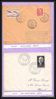 41522 Rallye Aerien Eprenay Et Arbois 1950 France Aviation PA Poste Aérienne Airmail Lot 2 Lettre Cover - 1927-1959 Covers & Documents