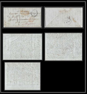 41366 Lettre LAC Martinique 1848 Saint Pierre Pour Mayenne Voie Anglaise Maritime France Marque D'entree - Covers & Documents