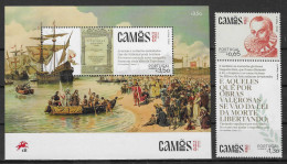 Portugal 2024 - 500 Anos Camös - Block Und Marken - Postfrisch / MNH / (**) - Unused Stamps