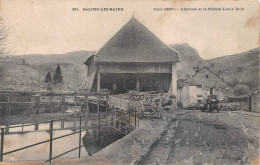 Salins Les Bains Scierie Louis Dole 281 David Mauvas Attention état - Otros & Sin Clasificación