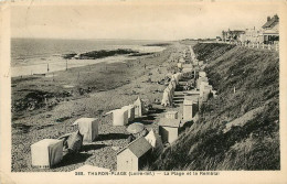 THARON Plage La Plage Et Le Remblai 16  (scan Recto-verso)MA1901Bis - Tharon-Plage