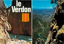 Les Gorges Du VERDON  2  (scan Recto-verso)MA1918Ter - Manosque