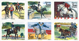 53977 MNH SUECIA 1990 JUEGOS MUNDIALES ECUESTRES EN ESTOCOLMO - Unused Stamps