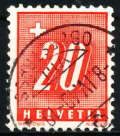 SCHWEIZ PORTO Nr 57z Zentrisch Gestempelt X631E6E - Postage Due