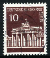 BERLIN DS BRAND. TOR Nr 286 Zentrisch Gestempelt X636FE2 - Usati