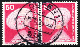 BRD DS INDUSTRIE U. TECHNIK Nr 851 Gestempelt WAAGR PAAR X668142 - Used Stamps