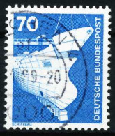 BRD DS INDUSTRIE U. TECHNIK Nr 852 Zentrisch Gestempelt X66C7CA - Used Stamps