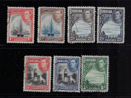 BERMUDA 1938  SCOTT#118-122 USED - Bermuda