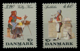 DÄNEMARK 1989 Nr 947-948 Postfrisch S02D586 - Unused Stamps