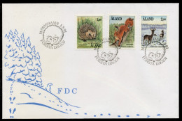 ALAND Nr 44-46 BRIEF FDC S0321DA - Aland