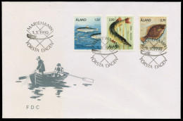 ALAND Nr 38-40 BRIEF FDC S0321E6 - Aland