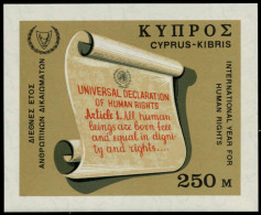 ZYPERN Block 6 Postfrisch S039C12 - Unused Stamps