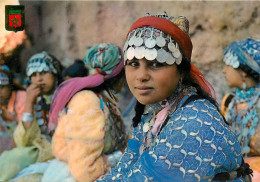 MAROC MARRUESCOS Tipico  Jeune Fille Ornamées  4  (scan Recto-verso)MA1956Bis - Tanger