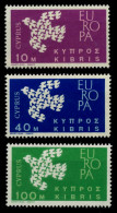 ZYPERN 1961 Nr 197-199 Postfrisch Ungebraucht X92E136 - Nuevos