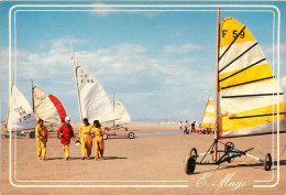 CHAR A VOILE Sur Les Plages De Flandre Cote D'Opale DUNKERQUE 3  (scan Recto-verso)MA1960Ter - Dunkerque