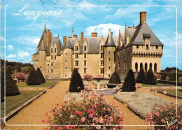 LANGEAIS Le Chateau Du XVe Siecle Et Ses Jardins A La Francaise 9(scan Recto-verso) MA1987 - Langeais