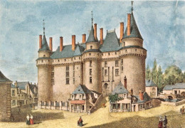 LES CHATEAUX DE LA LOIRE LANGEAIS L Entree Du Chateau 12(scan Recto-verso) MA1986 - Langeais