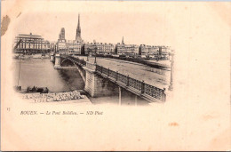 13-7-2024 (40) Very OLD  (b/w) FRANCE  - Pont Boiëdieu De Rouen - Bridges