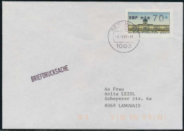 BERLIN ATM 1-070 BRIEFDRUCKSACHE EF FDC X7E46CE - Storia Postale