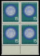 BRD 1964 Nr 441 Postfrisch VIERERBLOCK URA X7ECE56 - Unused Stamps