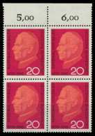BRD 1966 Nr 505 Postfrisch VIERERBLOCK ORA X7EF63E - Unused Stamps