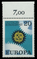 BRD BUND 1967 Nr 533 Postfrisch ORA X7F0946 - Nuovi