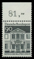 BRD DS BAUWERKE 2 Nr 499 Postfrisch ORA X920996 - Unused Stamps