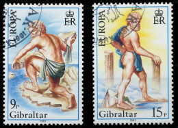 GIBRALTAR 1981 Nr 416-417 Gestempelt X5A9BD6 - Gibilterra