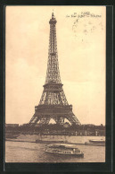 AK Paris, La Tour Eiffel, Eiffelturm Von Der Wasserseite Gesehen  - Altri & Non Classificati