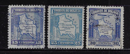 BOLIVIA 1935  SCOTT 225,227,C45 USED - Bolivië