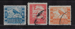 BOLIVIA 1939  SCOTT 259,263,264  USED - Bolivië