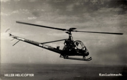 CPA Hiller Helicopter, Kon. Luchtmacht, Hubschrauber, BA-206 - Otros & Sin Clasificación