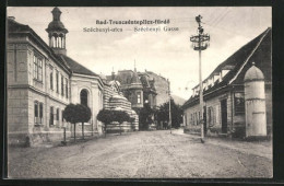 AK Bad Trencsénteplicz-fürdö, Széchenyi-utca  - Slovakia