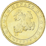 Monaco, Rainier III, 50 Euro Cent, 2002, Paris, SPL, Laiton, Gadoury:MC177 - Monaco