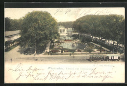 AK Wiesbaden, Kursaal Und Colonnade  - Wiesbaden