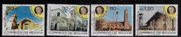 BOLIVIA 1988  SCOTT#755,756,764,767 USED - Bolivië