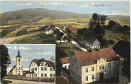 Kottmarsdorf - Kirche Mit Villa - Goerlitz