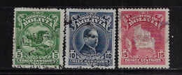BOLIVIA 1928  SCOTT#189-191  USED - Bolivië