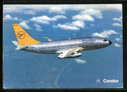 AK Flugzeug Der Condor Europa-Jet Boeing 737-230  - 1946-....: Ere Moderne